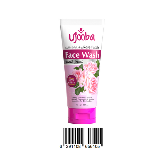 UJOOBA - FACEWASH -ROSE PETTAL