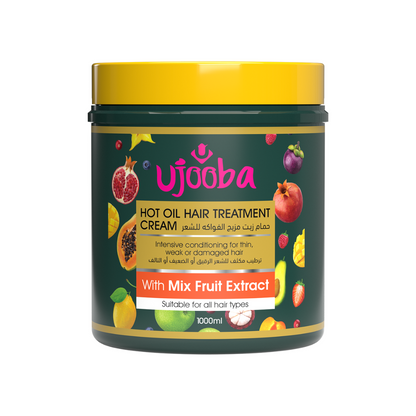 UJOOBA -  MIX FRUIT -  HOT OIL HAIR TREATMENT CREAM